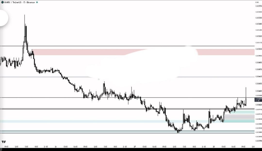 VANRYUSDT LONG signal screenshot by Binance Spot & FutuRes Signals 🐋