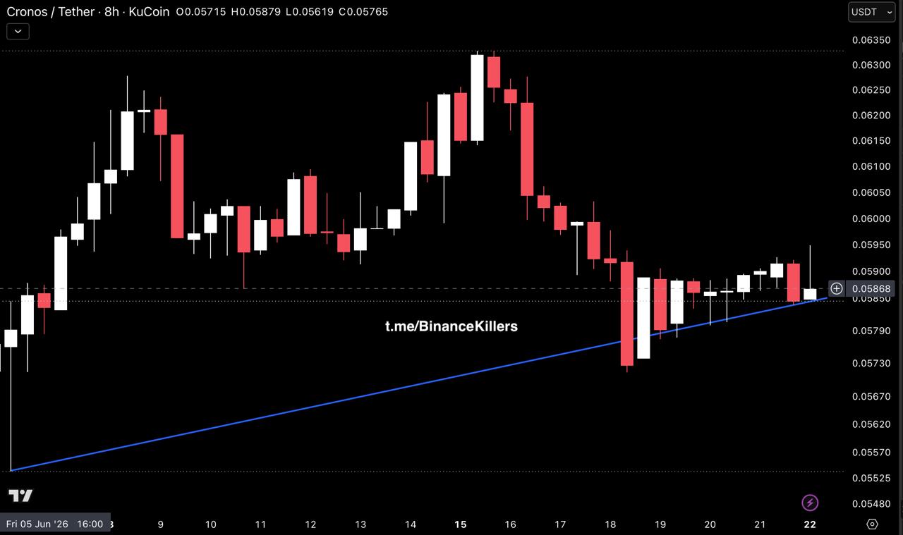 CROUSDT LONG signal screenshot by Binance Killers