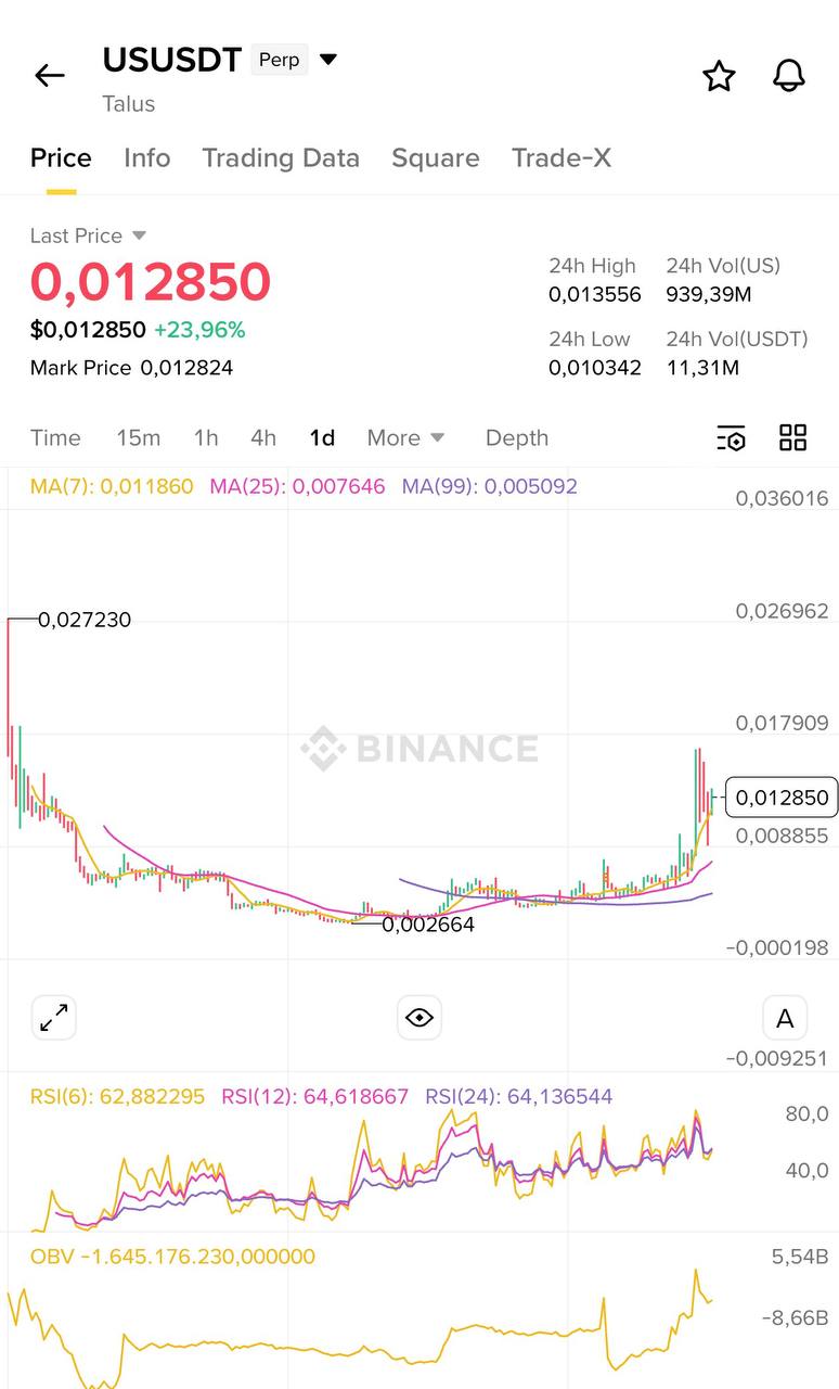 USUSDT LONG signal screenshot by Blockchain Usa Official ( Binance ) 🐋