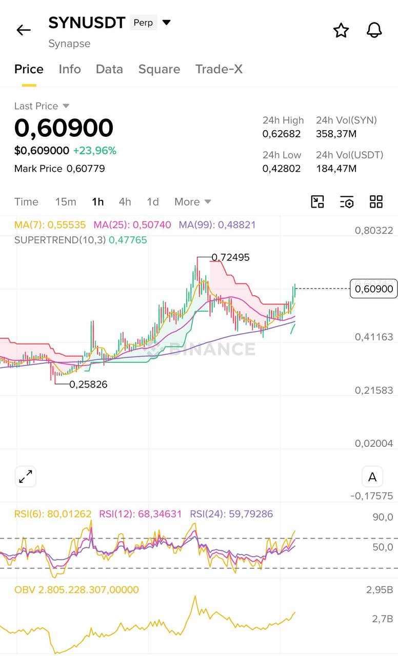 SYNUSDT LONG signal screenshot by Blockchain Usa Official ( Binance ) 🐋