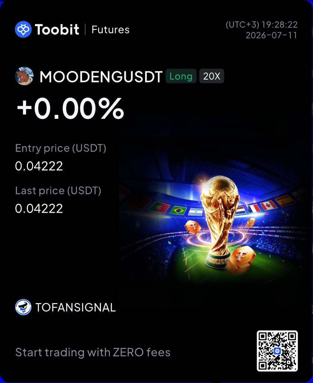 MOODENGUSDT LONG signal screenshot by Tofan Trade | سیگنال کریپتو