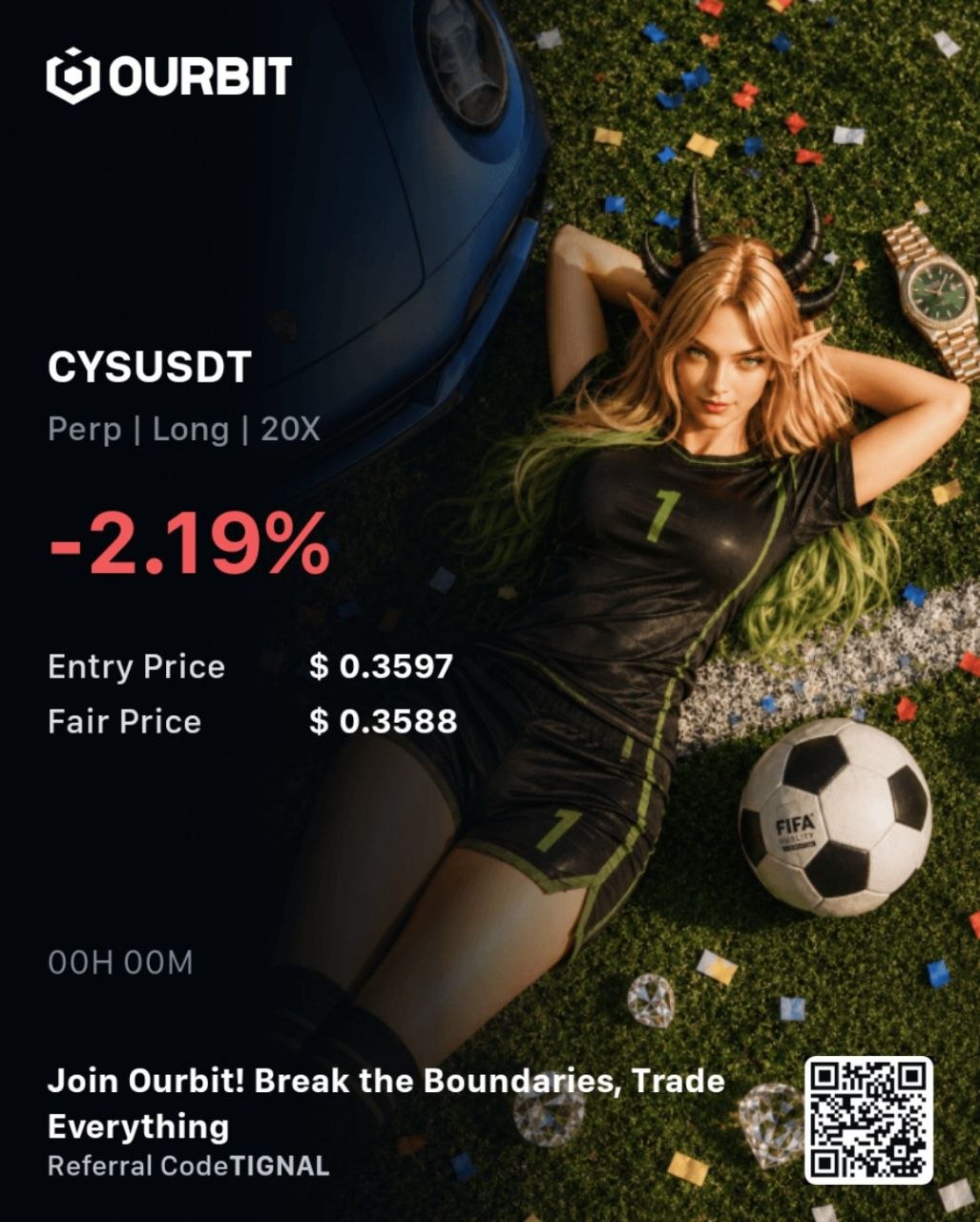 CYSUSDT LONG signal screenshot by تیگنال | ترید سیگنال