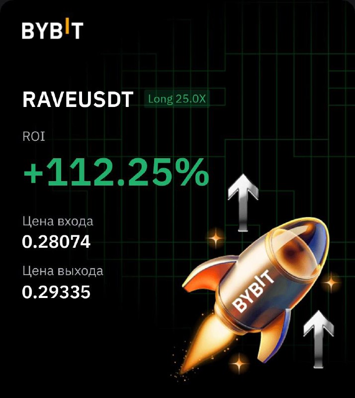 RAVEUSDT LONG signal screenshot by SPECULANTKA