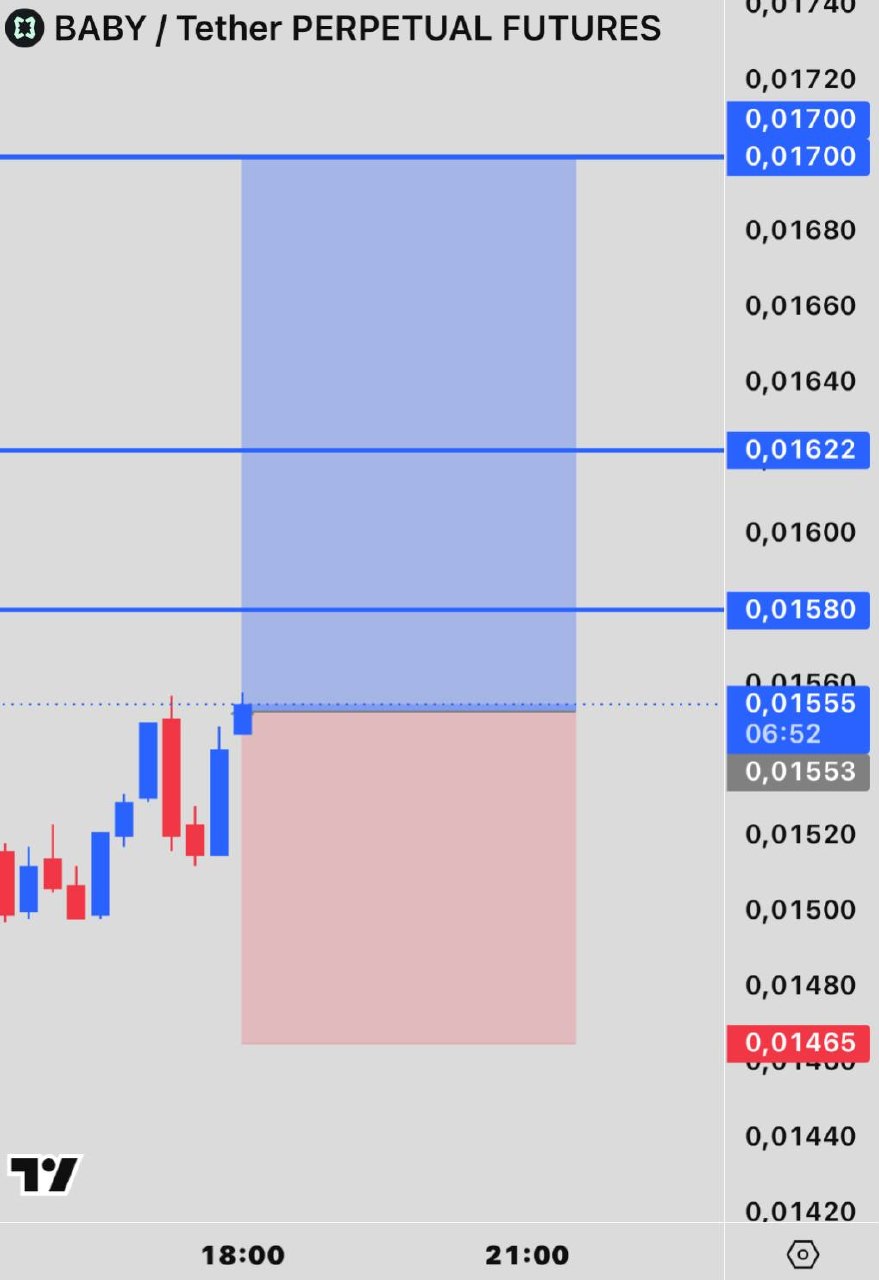 BABYUSDT LONG signal screenshot by INVEX GROUP