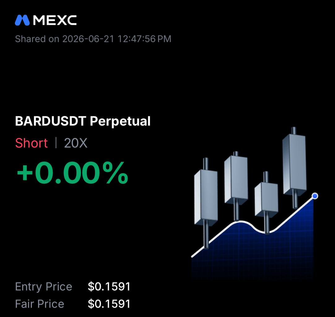 BARDUSDT SHORT signal screenshot by INVEX GROUP